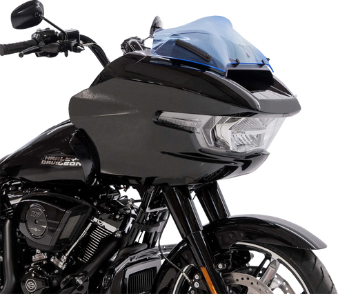 KLOCK WERKS Kolor Flare™ Sport Windshield - 8" - Blue Ice KWW-01-0754