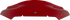 KLOCK WERKS Kolor Flare™ Sport Windshield - 8" - Red - FLTRX KWW-01-0755