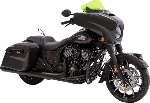 KLOCK WERKS Kolor Flare™ Windshield - 10" - Green Ice KWW-04-0634