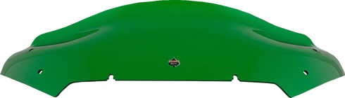 KLOCK WERKS Kolor Flare™ Sport Windshield - 8" - Green - FLTRX KWW-01-0758