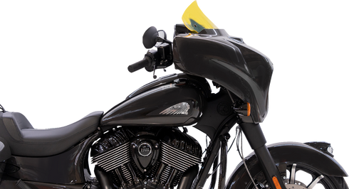 KLOCK WERKS Kolor Flare™ Windshield - 10" - Yellow Ice KWW-04-0633