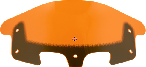 KLOCK WERKS Kolor Flare™ Windshield - 10" - Orange Ice KWW-04-0632