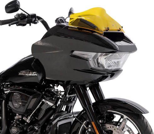 KLOCK WERKS Kolor Flare™ Sport Windshield - 8" - Yellow - FLTRX KWW-01-0757