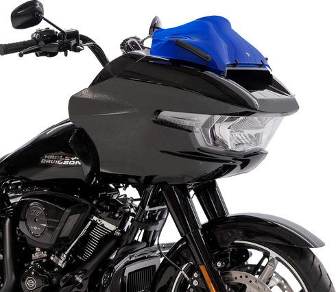 KLOCK WERKS Kolor Flare™ Sport Windshield - 8" - Blue - FLTRX KWW-01-0759