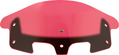 KLOCK WERKS Kolor Flare™ Windshield - 10" - Pink Ice KWW-04-0631