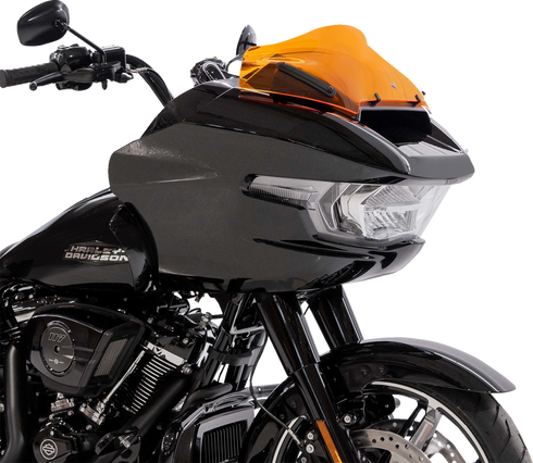 KLOCK WERKS Kolor Flare™ Sport Windshield - 8" - Orange - FLTRX KWW-01-0756