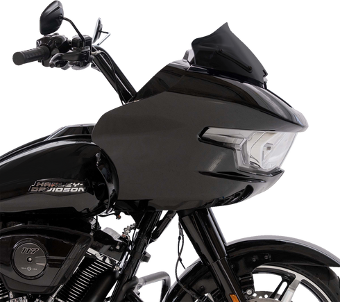 KLOCK WERKS Sport Flare™ Windshield - 8" - Black - FLTR KWW-01-0708-B