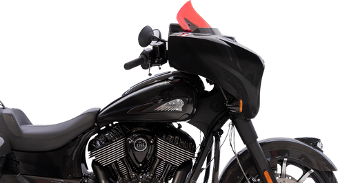 KLOCK WERKS Kolor Flare™ Windshield - 10" - Pink Ice KWW-04-0631