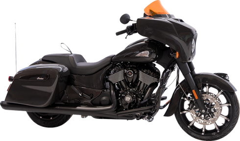 KLOCK WERKS Kolor Flare™ Windshield - 10" - Orange Ice KWW-04-0632