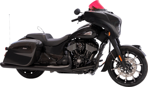 KLOCK WERKS Kolor Flare™ Windshield - 10" - Pink Ice KWW-04-0631