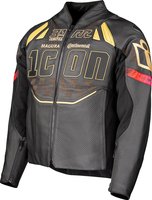 ICON Contra3™ Rizz Rizz Jacket - Black - 3XL 2810-4293