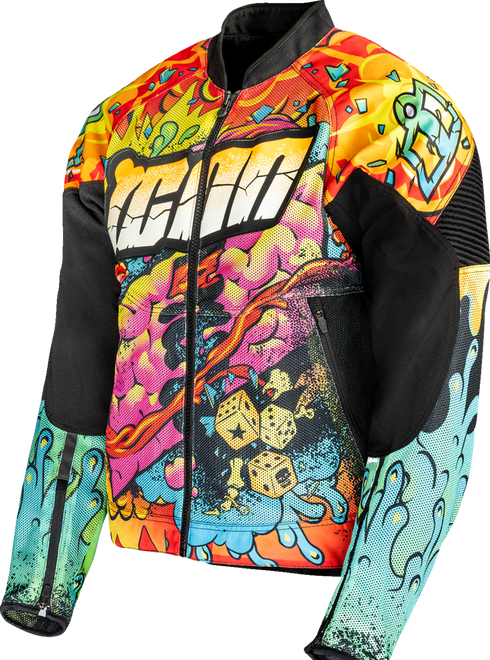 ICON Overlord3™ Scatterbrain Mesh Jacket - Black - Small 2820-7074