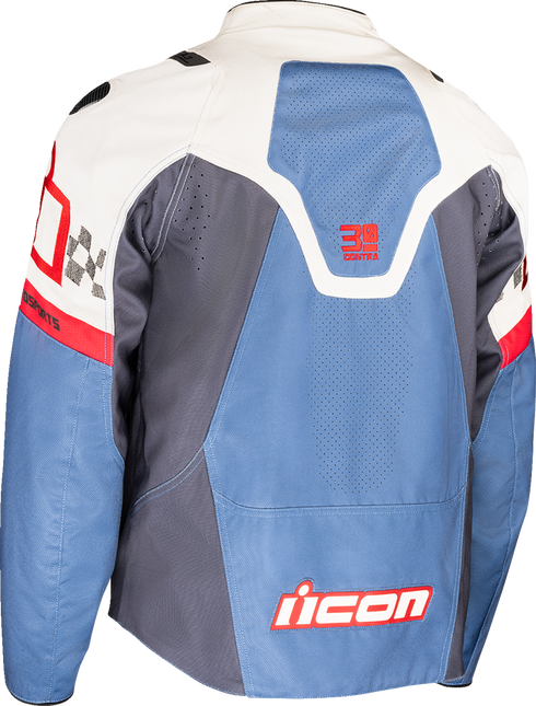 ICON Contra3™ Hero Jacket - Blue - 3XL 2820-7061