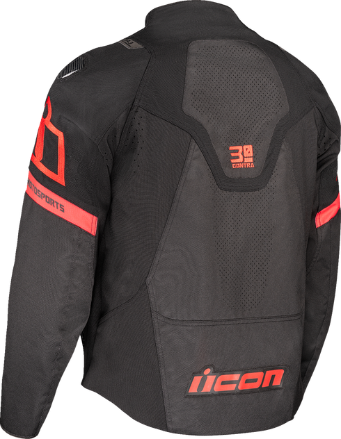 ICON Contra3™ Hero Jacket - Black - 3XL 2820-7055