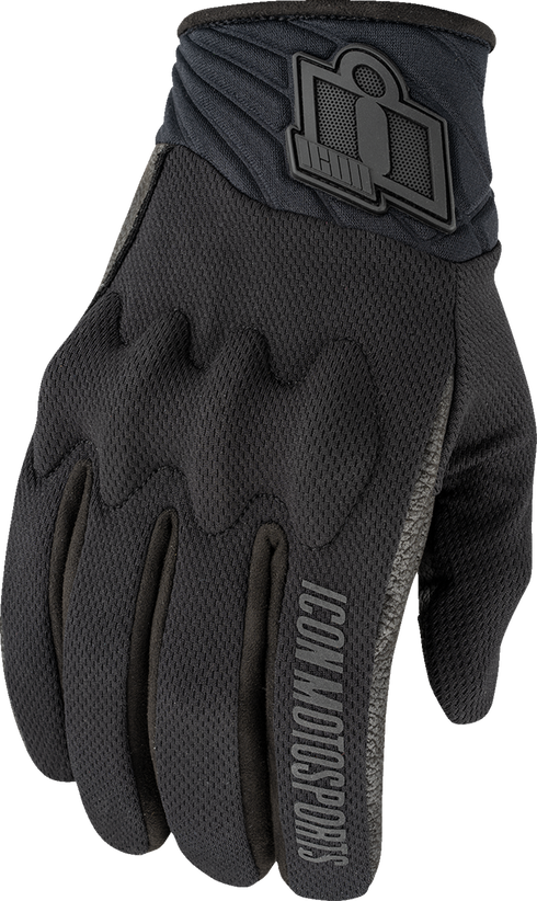 ICON Anthem3™ Gloves - Black - Large 3301-4865