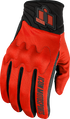 ICON Anthem3™ Gloves - Red - Large 3301-4871