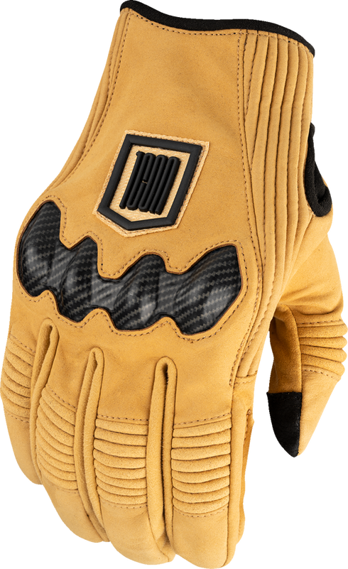 ICON Long Track CX™ Gloves - Tan - Medium 3301-4894