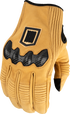 ICON Long Track CX™ Gloves - Tan - Medium 3301-4894