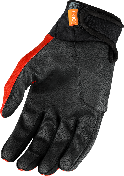 ICON Anthem3™ Gloves - Red - Large 3301-4871