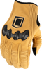 ICON Long Track CX™ Gloves - Tan - Small 3301-4893