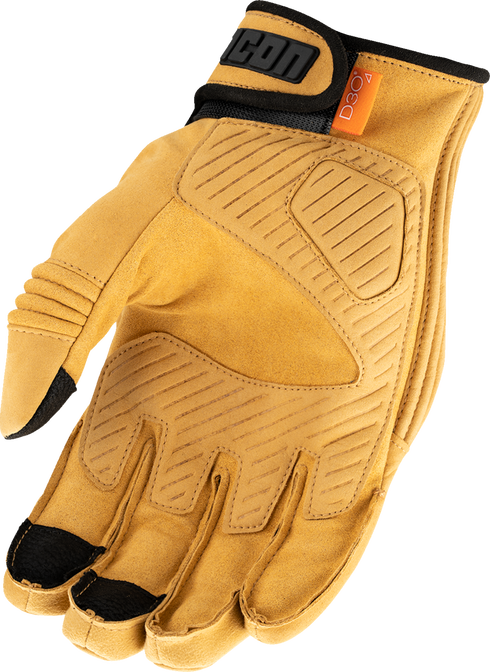 ICON Long Track CX™ Gloves - Tan - Small 3301-4893