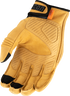 ICON Long Track CX™ Gloves - Tan - Small 3301-4893