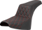 SADDLEMEN Step-Up Seat - Front Lattice Stitch - Red Stitch - FXST/FXBB '18-'25 818-30-17204