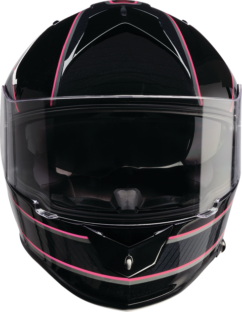 Z1R Warrant Helmet - Amplify - Black/Pink - Large 0101-17907