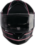 Z1R Warrant Helmet - Amplify - Black/Pink - Large 0101-17907