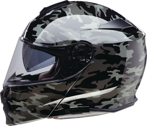 Z1R Solaris 2.0 Modular Helmet - Camo - Black/Gray - Small 0100-2608