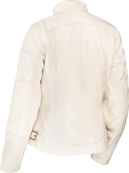 ICON Women's Tuscadero3™ Jacket - White - Medium 2822-1777