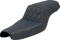 SADDLEMEN Step-Up Seat - Lattice Stitch - Blue Stitch - XL '04-'22 807-11-17501