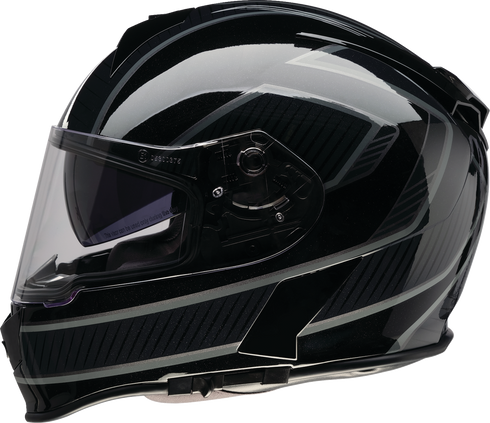Z1R Warrant Helmet - Amplify - Black/Gray - Medium 0101-17912