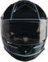 Z1R Warrant Helmet - Amplify - Black/Blue - Large 0101-17888
