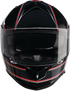 Z1R Warrant Helmet - Amplify - Black/Red - 2XL 0101-17896