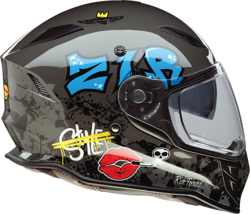 Z1R Nemesis Helmet - Distro - Gray - XS 0101-17857