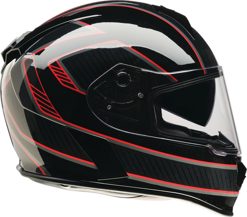 Z1R Warrant Helmet - Amplify - Black/Red - 2XL 0101-17896