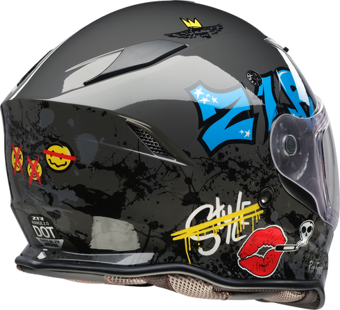 Z1R Nemesis Helmet - Distro - Gray - Large 0101-17860