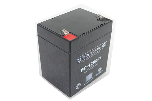V-Twin 12 Volt 5 AH Rechargeable Sealed Battery - 53-0444