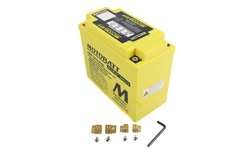 Motobatt MotoBatt 12 Volt AGM Yellow Battery - 53-0544