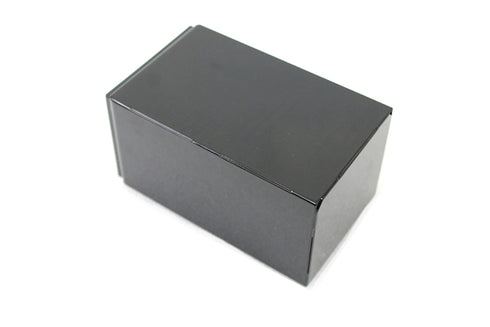 V-Twin H-2 Steel Battery Box Black - 53-0783