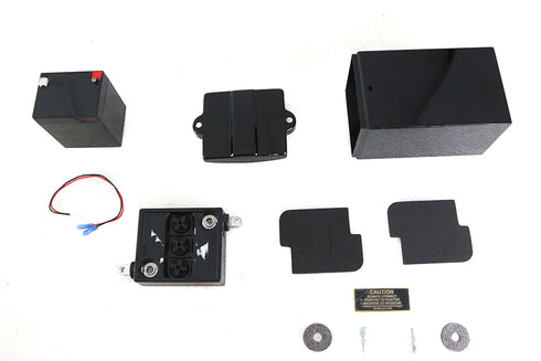 V-Twin 12 Volt Battery Box and Top Kit - 53-0787