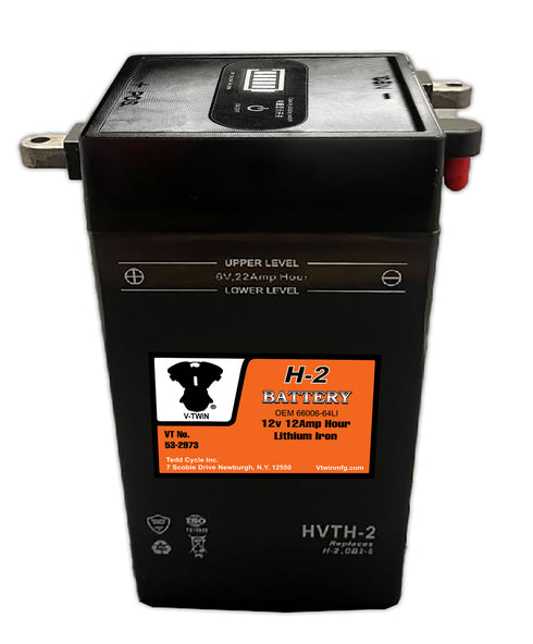 V-Twin 12 Volt 12 AH Sealed Battery - 53-2973