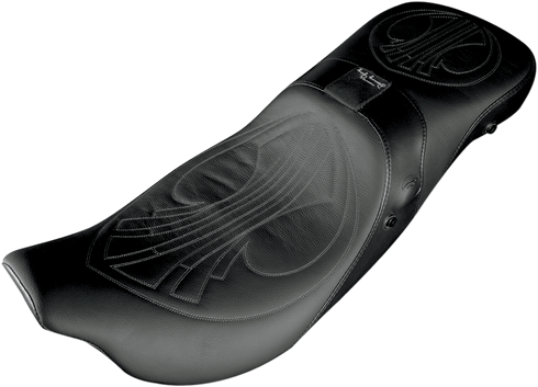 DANNY GRAY Airhawk Weekday 2Up XL Seat - Backrest Receptacle - Drag Stitch - Air - FL '08-'23 21-420DAIR