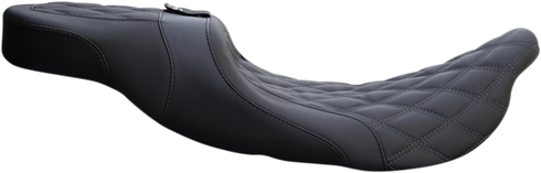 DANNY GRAY Airhawk Weekday 2Up XL Seat - Backrest Receptacle - Double Diamond Stitch - Air - FL '08-'23 21-420DIAAIR
