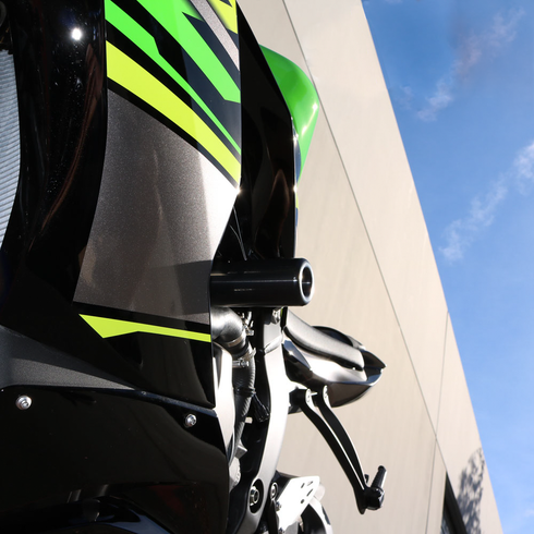 SHOGUN Pr/Frame Sliders Black Kaw - 71-13025