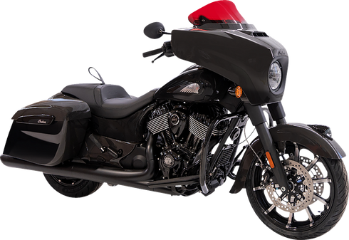 KLOCK WERKS Kolor Flare™ Windshield - 10" - Red KWW-04-0636