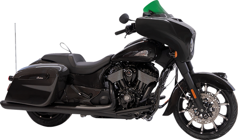 KLOCK WERKS Kolor Flare™ Windshield - 10" - Green KWW-04-0639