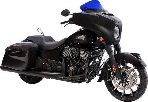 KLOCK WERKS Kolor Flare™ Windshield - 10" - Blue KWW-04-0640