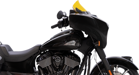 KLOCK WERKS Kolor Flare™ Windshield - 10" - Yellow KWW-04-0638